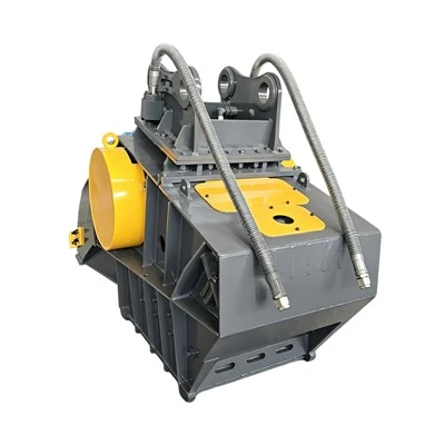 Bagger-Backenbrecher-Eimer