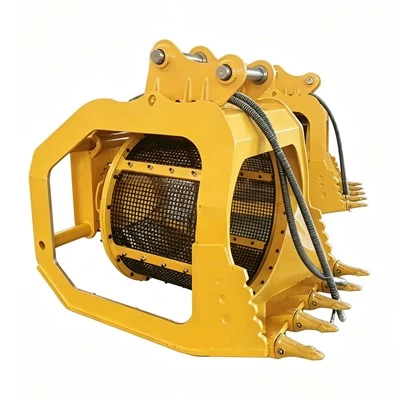 Hydraulischer Trommelsiebeimer