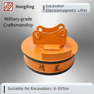 Elektromagnetischer Heber für Bagger