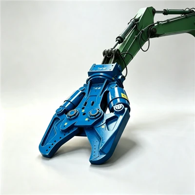Hydraulischer Doppelzylinderschneider für Bagger